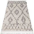 Tapis Rugsx Tapis BERBER FEZ G0535 cr&egrave;me et marron 120x170 cm Beige 120x170 cm. . Maison & D&eacute;co > Tapis. Grenoble