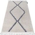 Tapis Rugsx Tapis BERBER MEKNES B5910 cr&egrave;me et gris 180x270 cm Beige 180x270 cm. . Maison & D&eacute;co > Tapis.