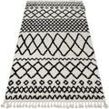 Tapis Rugsx Tapis BERBER SAFI N9040 blanc et noir 180x270 cm Blanc 180x270 cm. . Maison & D&eacute;co > Tapis. Grenoble