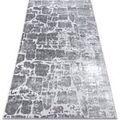 Tapis Rugsx Tapis MEFE moderne 6184 Pavage brique 80x150 cm Gris 80x150 cm. . Maison & D&eacute;co > Tapis.