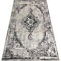 Tapis Rugsx Tapis Vintage Cadre Rosette 22235556 gris / 120x170 cm Gris 120x170 cm. . Maison & D&eacute;co > Tapis. Grenoble