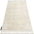 Tapis Rugsx Tapis BERBER 9000 cr&egrave;me Franges berb&egrave;re marocain 120x170 cm Beige 120x170 cm. . Maison & D&eacute;co > Tapis. Grenoble