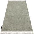 Tapis Rugsx Tapis BERBER 9000 vert Franges berb&egrave;re marocain 160x220 cm Vert 160x220 cm. . Maison & D&eacute;co > Tapis. Grenoble