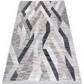 D&eacute;coration sur Grenoble : Tapis Rugsx Tapis moderne REBEC franges 51166B G&eacute;om&eacute;trique - 80x150 cm Bleu 80x150 cm. . Maison & D&eacute;co > Tapis.