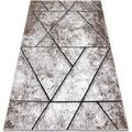 D&eacute;coration sur Grenoble : Tapis Rugsx Tapis moderne COZY 8872 Wall, g&eacute;om&eacute;trique, trian 80x150 cm Marron 80x150 cm. . Maison & D&eacute;co > Tapis.