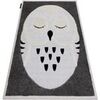 Tapis Rugsx Tapis enfant moderne JOY Owl, Hibou pour 140x190 cm Gris 140x190 cm. . Maison & D&eacute;co > Tapis.