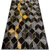 Tapis Rugsx Tapis GLOSS moderne 400B 86 &eacute;l&eacute;gant, 180x270 cm Noir 180x270 cm. . Maison & D&eacute;co > Tapis.
