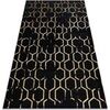 Tapis Rugsx Tapis GLOSS moderne 407C 86 &eacute;l&eacute;gant, 160x220 cm Noir 160x220 cm. . Maison & D&eacute;co > Tapis.