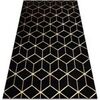 Tapis Rugsx Tapis moderne 3D GLOSS 409C 86 cube 80x150 cm Noir 80x150 cm. . Maison & D&eacute;co > Tapis.