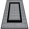 Tapis Rugsx Tapis GLOSS moderne 6776 85 &eacute;l&eacute;gant, 180x270 cm Noir 180x270 cm. . Maison & D&eacute;co > Tapis.