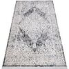 Tapis Rugsx Tapis moderne REBEC franges 51122A - deux 80x150 cm Beige 80x150 cm. . Maison & D&eacute;co > Tapis.