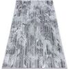 Tapis Rugsx Tapis MEFE moderne B402 - Structural deux 80x150 cm Gris 80x150 cm. . Maison & D&eacute;co > Tapis.