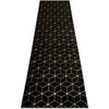 Tapis Rugsx Tapis, le tapis de couloir GLOSS moderne 70x200 cm Noir 70x200 cm. . Maison & D&eacute;co > Tapis.