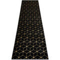 D&eacute;coration sur Grenoble : Tapis Rugsx Tapis, le tapis de couloir GLOSS moderne 70x200 cm Noir 70x200 cm. . Maison & D&eacute;co > Tapis.