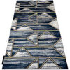 Tapis Rugsx Tapis DE LUXE moderne 462 G&eacute;om&eacute;trique - 200x290 cm Bleu 200x290 cm. . Maison & D&eacute;co > Tapis.