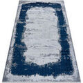 Tapis Rugsx Tapis CORE A004 Cadre, ombrag&eacute; - structurel, 200x290 cm Bleu 200x290 cm. . Maison & D&eacute;co > Tapis.
