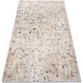 Tapis Rugsx Tapis FLUFFY 2372 shaggy sel et poivre 160x220 cm Beige 160x220 cm. . Maison & D&eacute;co > Tapis.