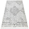 Tapis Rugsx Tapis SEVILLA Z788B labyrinthe, grec blanc / 120x170 cm Blanc 120x170 cm. . Maison & D&eacute;co > Tapis. Grenoble