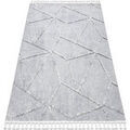 D&eacute;coration sur Grenoble : Tapis Rugsx Tapis SEVILLA Z791C mosa&iuml;que gris / blanc 240x330 cm Gris 240x330 cm. . Maison & D&eacute;co > Tapis.