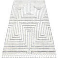 Tapis Rugsx Tapis SEVILLA Z788A labyrinthe, grec blanc / 180x270 cm Blanc 180x270 cm. . Maison & D&eacute;co > Tapis. Grenoble