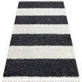 Tapis Rugsx Tapis UNION 4079 Rayures gris et cr&egrave;me 160x220 cm Gris 160x220 cm. . Maison & D&eacute;co > Tapis. Grenoble