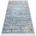 Tapis Rugsx Tapis moderne BELLE BF13C bleu et beige 140x190 cm Bleu 140x190 cm. . Maison & D&eacute;co > Tapis.