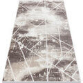 Tapis Rugsx Tapis CORE 1818 G&eacute;om&eacute;trique - structurel, deux 140x190 cm Beige 140x190 cm. . Maison & D&eacute;co > Tapis. Grenoble