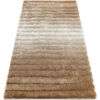 Tapis Rugsx Tapis moderne FLIM 007-B2 shaggy, Rayures - 80x150 cm Beige 80x150 cm. . Maison & D&eacute;co > Tapis.