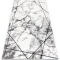 Tapis Rugsx Tapis moderne COZY Lina, g&eacute;om&eacute;trique, marbre - 80x150 cm Gris 80x150 cm. . Maison & D&eacute;co > Tapis. Grenoble