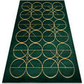Tapis Rugsx Tapis EMERALD exclusif 1010 glamour, &eacute;l&eacute;gant cer 200x290 cm Vert 200x290 cm. . Maison & D&eacute;co > Tapis. Grenoble