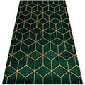 Tapis Rugsx Tapis EMERALD exclusif 1014 glamour, &eacute;l&eacute;gant cub 180x270 cm Vert 180x270 cm. . Maison & D&eacute;co > Tapis. Grenoble