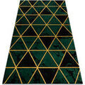 D&eacute;coration sur Grenoble : Tapis Rugsx Tapis EMERALD exclusif 1020 glamour, &eacute;l&eacute;gant mar 180x270 cm Vert 180x270 cm. . Maison & D&eacute;co > Tapis.