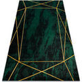 D&eacute;coration sur Grenoble : Tapis Rugsx Tapis EMERALD exclusif 1022 glamour, &eacute;l&eacute;gant g&eacute; 140x190 cm Vert 140x190 cm. . Maison & D&eacute;co > Tapis.