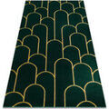 Tapis Rugsx Tapis EMERALD exclusif 1021 glamour, &eacute;l&eacute;gant art 160x220 cm Vert 160x220 cm. . Maison & D&eacute;co > Tapis. Grenoble