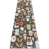 Tapis Rugsx Tapis lavable ANDRE 1297 Mug, caf&eacute;, pour 80x200 cm Marron 80x200 cm. . Maison & D&eacute;co > Tapis.