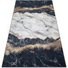 Tapis Rugsx Tapis lavable ANDRE 1124 Marbre antid&eacute;rapant - 160x220 cm Noir 160x220 cm. . Maison & D&eacute;co > Tapis.