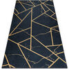 Tapis Rugsx Tapis lavable ANDRE 1222 Marbre, g&eacute;om&eacute;trique ant 120x170 cm Noir 120x170 cm. . Maison & D&eacute;co > Tapis.