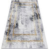 Tapis Rugsx Tapis lavable ANDRE 1065 marbre vintage antid&eacute;rap 160x220 cm Gris 160x220 cm. . Maison & D&eacute;co > Tapis.