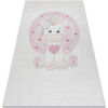 Tapis Rugsx Tapis lavable BAMBINO 1128 Licorne pour les 80x150 cm Beige 80x150 cm. . Maison & D&eacute;co > Tapis.