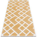 Tapis Rugsx Tapis ACRYLIQUE VALS 3232 G&eacute;om&eacute;trique spatial 3D 70x140 cm Jaune 70x140 cm. . Maison & D&eacute;co > Tapis. Grenoble