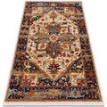 D&eacute;coration sur Grenoble : Tapis Rugsx Tapis en laine KESHAN franges, Ornement oriental 160x230 cm Beige 160x230 cm. . Maison & D&eacute;co > Tapis.