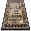 Tapis Rugsx Tapis en laine KESHAN franges, Cadre oriental 160x230 cm Beige 160x230 cm. . Maison & D&eacute;co > Tapis. Grenoble