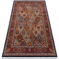 Tapis Rugsx Tapis en laine KESHAN franges, Ornement, cadre 200x290 cm Orange 200x290 cm. . Maison & D&eacute;co > Tapis.