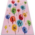 D&eacute;coration sur Grenoble : Tapis Rugsx Tapis PLAY des ballons des lettres alphabet 140x190 cm Rose 140x190 cm. . Maison & D&eacute;co > Tapis.