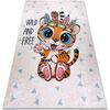 Tapis Rugsx Tapis lavable BAMBINO 1960 Tigre, Indien pour 160x220 cm Blanc 160x220 cm. . Maison & D&eacute;co > Tapis.