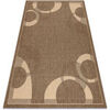 Tapis Rugsx TAPIS EN CORDE SIZAL FLOORLUX 20078 caf&eacute; 60x110 cm Marron 60x110 cm. . Maison & D&eacute;co > Tapis.