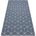 Tapis Rugsx Tapis EN CORDE SIZAL FLAT 48721/591 CUBES 200x290 cm Bleu 200x290 cm. . Maison & D&eacute;co > Tapis. Grenoble