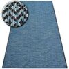 Tapis Rugsx Tapis EN CORDE SIZAL LOFT 21144 LOSANGES 80x150 cm Bleu 80x150 cm. . Maison & D&eacute;co > Tapis.