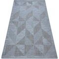Tapis Rugsx Tapis SIZAL FORT 36216535 bleu Triangles 200x290 cm Gris 200x290 cm. . Maison & D&eacute;co > Tapis. Grenoble