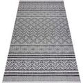 Tapis Rugsx Tapis SIZAL SION ZIGZAG, Diamants Boho 22168 140x190 cm Noir 140x190 cm. . Maison & D&eacute;co > Tapis. Grenoble